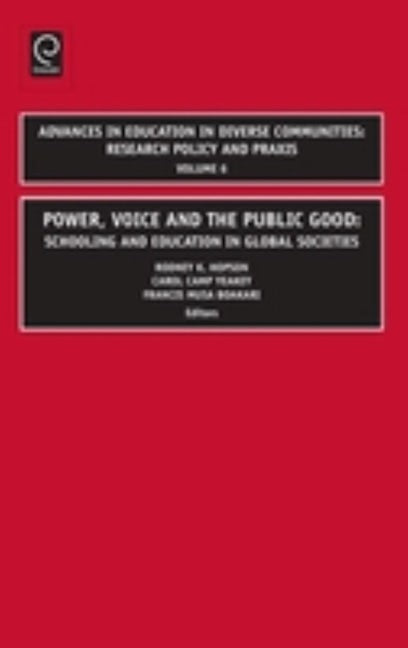 Book cover image for Power, Voice and the Public Good ISBN: 9781848551848